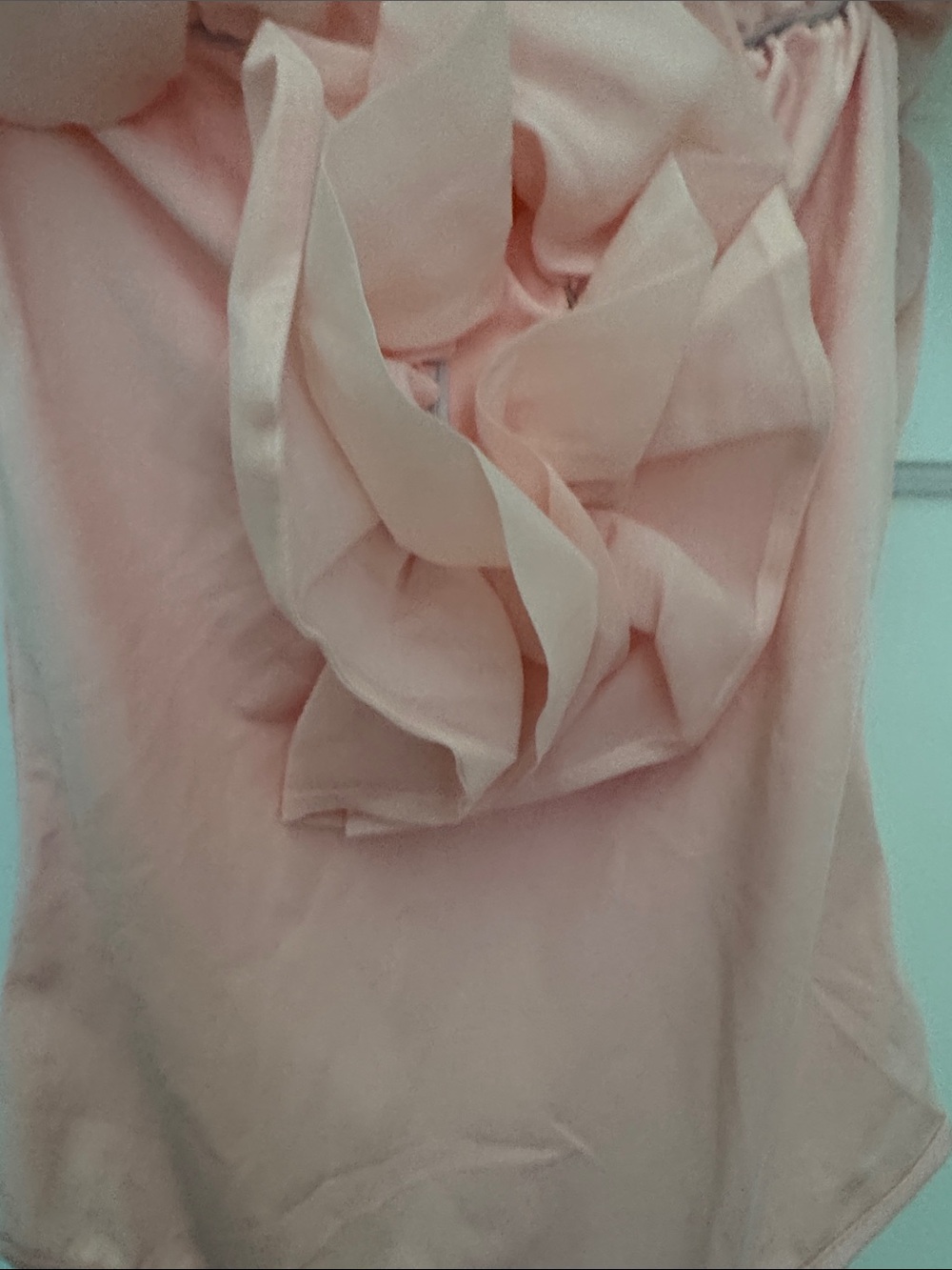 Pink Ruffle One-Piece Bodysuit - Picture 2 of 5